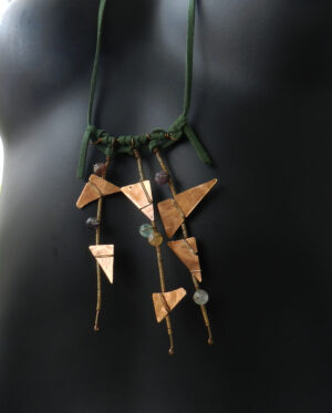 Scrap metal and beads